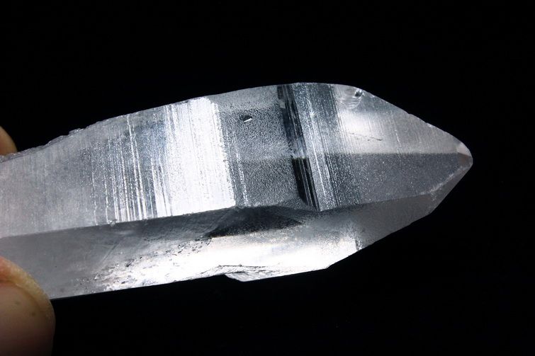 レムリアンシード水晶 原石 ミナスジェライス州コリント産 ※証明書付き[T370-4120] 5枚目