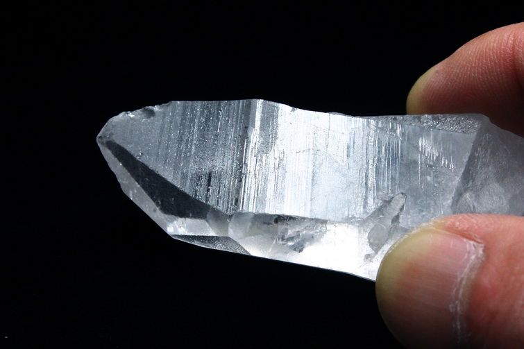 レムリアンシード水晶 原石 ミナスジェライス州コリント産 ※証明書付き[T370-4121] 2枚目