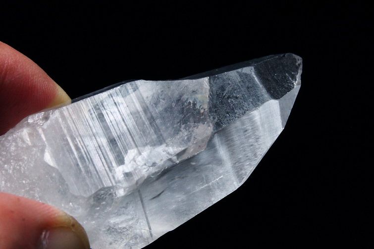 レムリアンシード水晶 原石 ミナスジェライス州コリント産 ※証明書付き[T370-4121] 4枚目