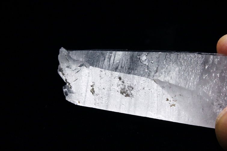 レムリアンシード水晶 原石 ミナスジェライス州コリント産 ※証明書付き[T370-4123] 2枚目