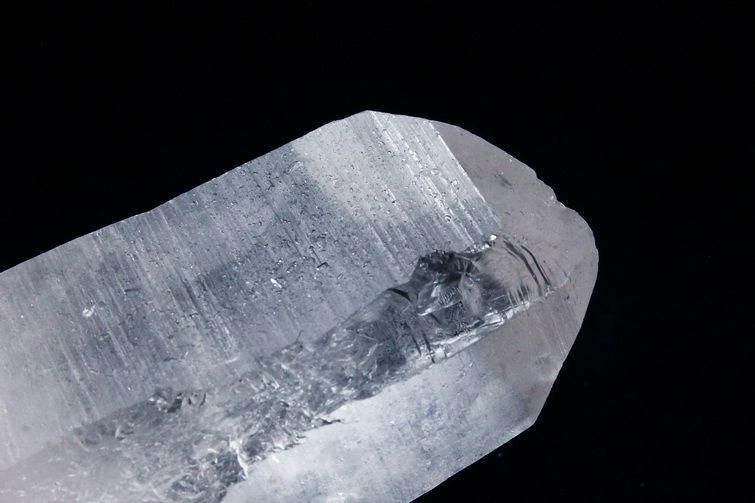 レムリアンシード水晶 原石 ミナスジェライス州コリント産 ※証明書付き[T370-4128] 3枚目