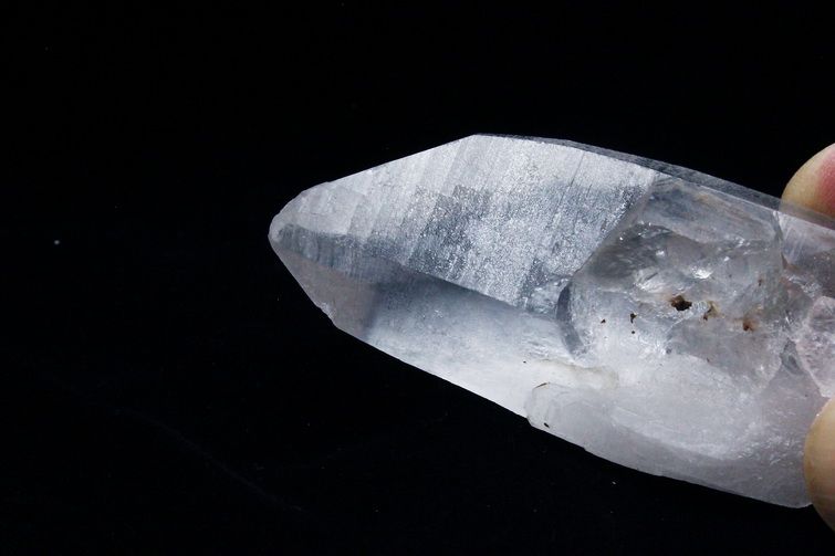 レムリアンシード水晶 原石 ミナスジェライス州コリント産 ※証明書付き[T370-4130] 5枚目