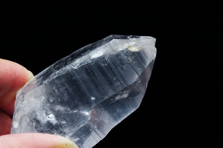 レムリアンシード水晶 原石 ミナスジェライス州コリント産 ※証明書付き[T370-4131] 2枚目