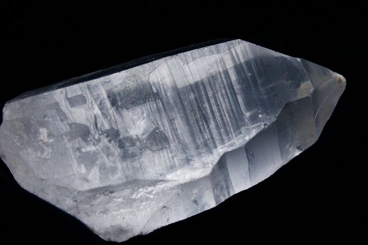 レムリアンシード水晶 原石 ミナスジェライス州コリント産 ※証明書付き[T370-4131] 4枚目