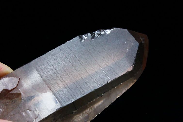 シトリン レムリアンシード水晶 原石 ミナスジェライス州コリント産 ※証明書付き[T370-4140] 3枚目