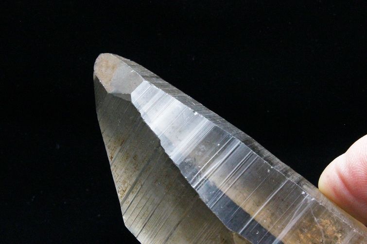 シトリン レムリアンシード水晶 原石 ミナスジェライス州コリント産 ※証明書付き[T370-4141] 5枚目