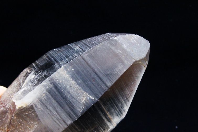 シトリン レムリアンシード水晶 原石 ミナスジェライス州コリント産 ※証明書付き[T370-4142] 2枚目