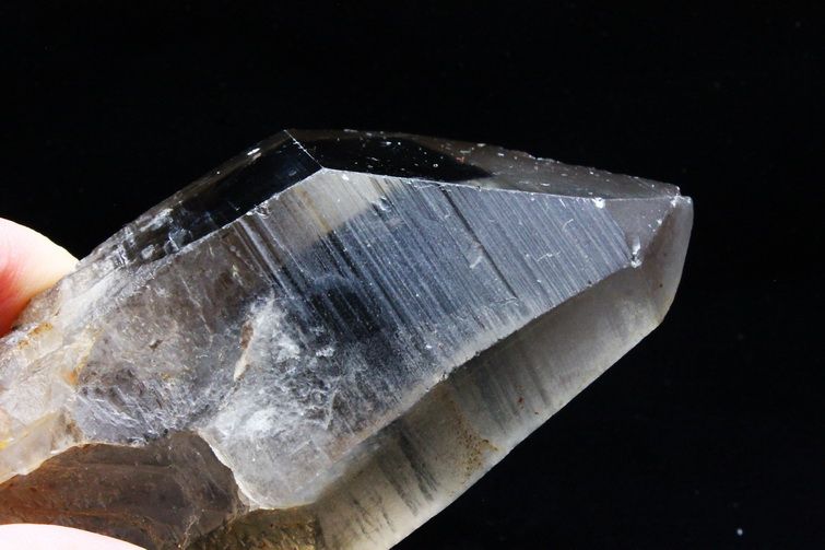 シトリン レムリアンシード水晶 原石 ミナスジェライス州コリント産 ※証明書付き[T370-4142] 3枚目