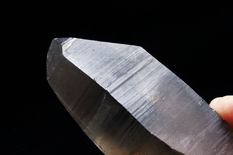 シトリン レムリアンシード水晶 原石 ミナスジェライス州コリント産 ※証明書付き[T370-4142] 5枚目