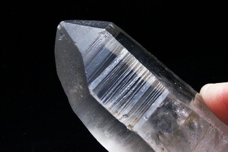 シトリン レムリアンシード水晶 原石 ミナスジェライス州コリント産 ※証明書付き[T370-4143] 2枚目