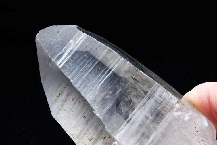 シトリン レムリアンシード水晶 原石 ミナスジェライス州コリント産 ※証明書付き[T370-4143] 5枚目