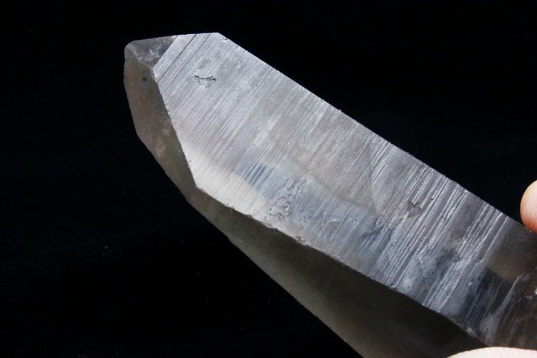 シトリン レムリアンシード水晶 ダブルポイント 原石 ミナスジェライス州コリント産 ※証明書付き[T370-4150] 3枚目