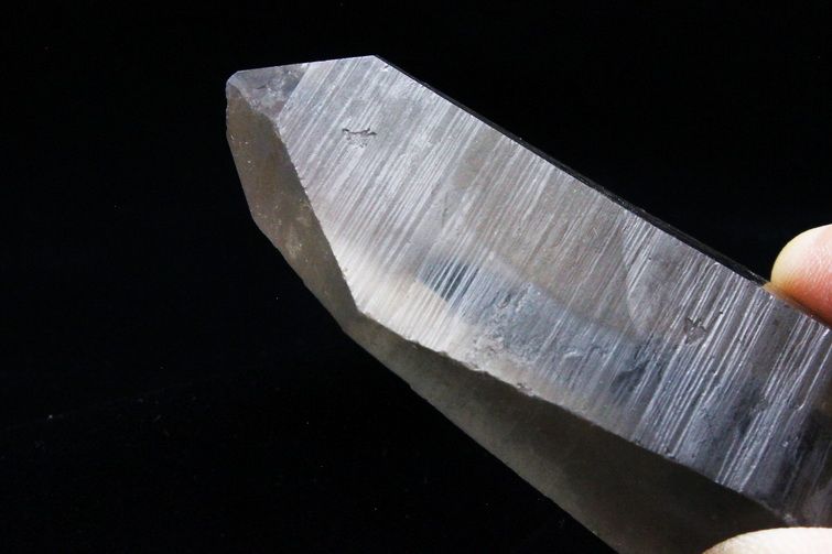 シトリン レムリアンシード水晶 ダブルポイント 原石 ミナスジェライス州コリント産 ※証明書付き[T370-4150] 5枚目