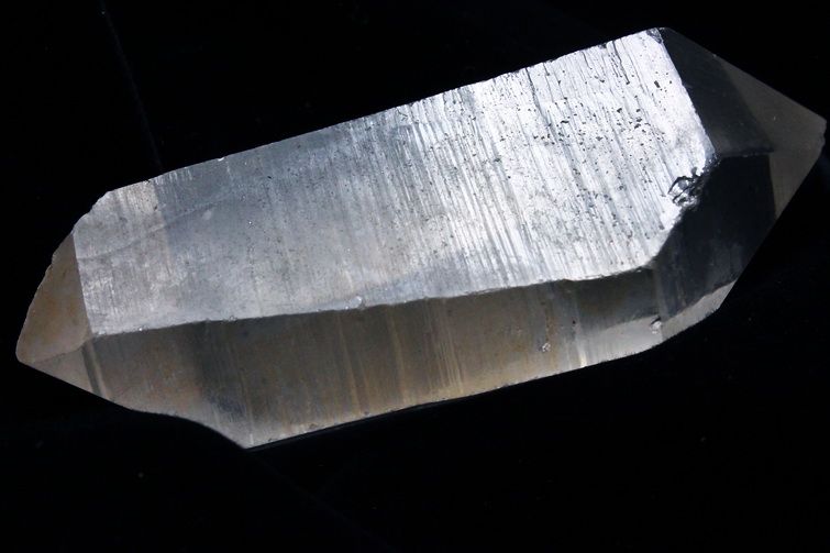 シトリン レムリアンシード水晶 ダブルポイント 原石 ミナスジェライス州コリント産 ※証明書付き[T370-4151] 4枚目