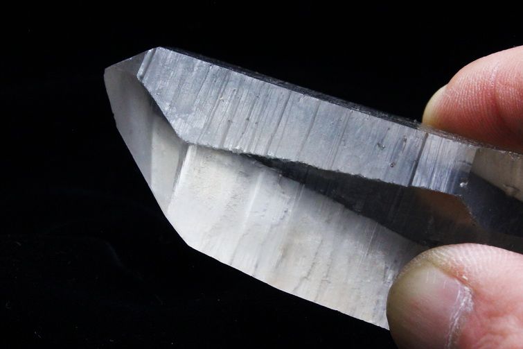 シトリン レムリアンシード水晶 ダブルポイント 原石 ミナスジェライス州コリント産 ※証明書付き[T370-4151] 5枚目