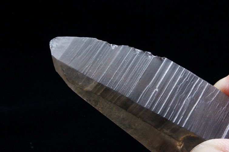 シトリン レムリアンシード水晶 ダブルポイント 原石 ミナスジェライス州コリント産 ※証明書付き[T370-4152] 3枚目