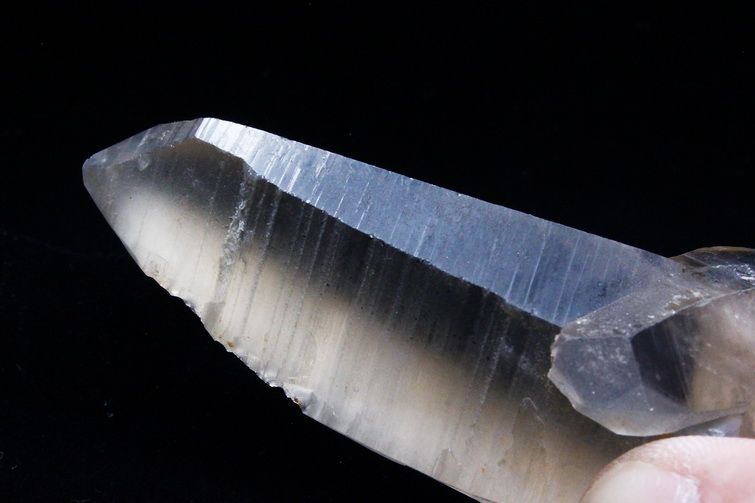 シトリン レムリアンシード水晶 ダブルポイント 原石 ミナスジェライス州コリント産 ※証明書付き[T370-4152] 4枚目