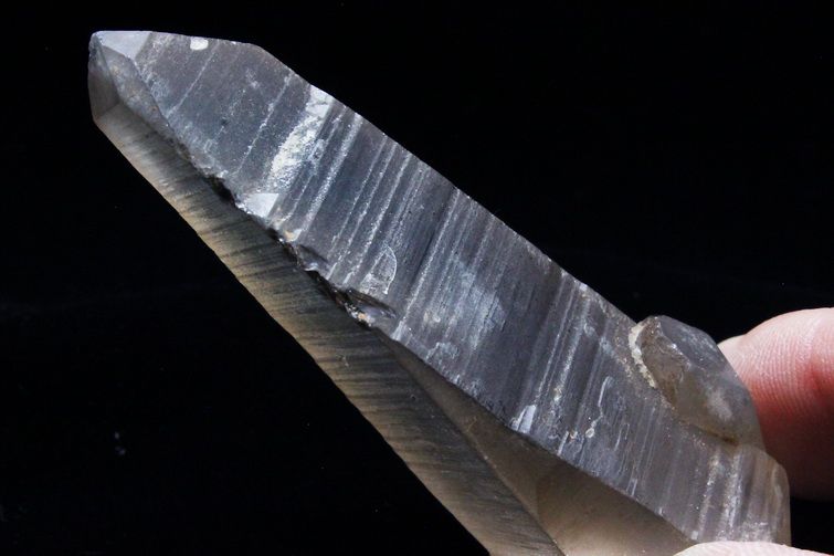 シトリン レムリアンシード水晶 ダブルポイント 原石 ミナスジェライス州コリント産 ※証明書付き[T370-4152] 5枚目