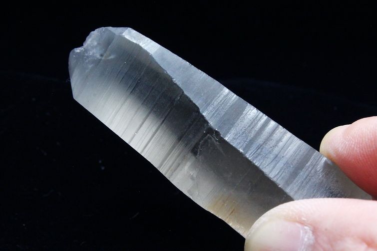 シトリン レムリアンシード水晶 ダブルポイント 原石 ミナスジェライス州コリント産 ※証明書付き[T370-4153] 4枚目