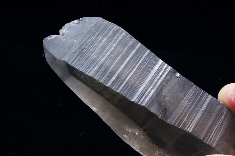 シトリン レムリアンシード水晶 ダブルポイント 原石 ミナスジェライス州コリント産 ※証明書付き[T370-4153] 5枚目