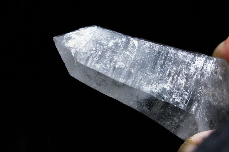 レムリアンシード水晶 原石 ミナスジェライス州コリント産 ※証明書付き[T370-4155] 2枚目