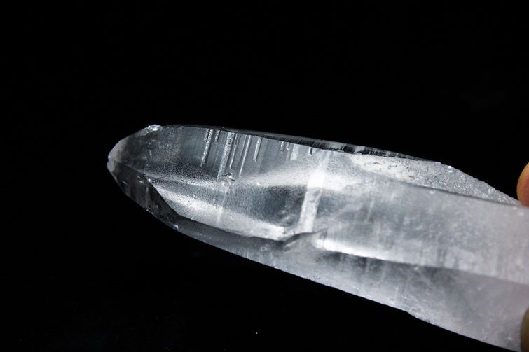 レムリアンシード水晶 原石 ミナスジェライス州コリント産 ※証明書付き[T370-4156] 3枚目