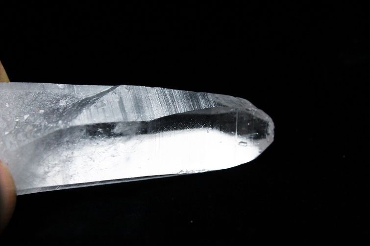 レムリアンシード水晶 原石 ミナスジェライス州コリント産 ※証明書付き[T370-4156] 4枚目