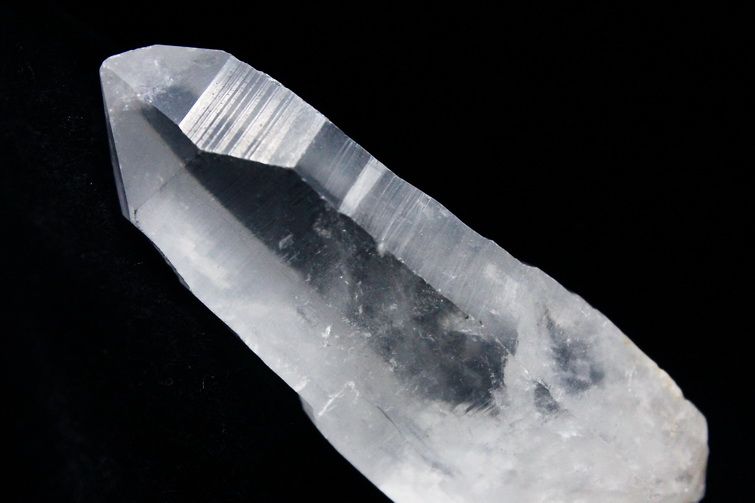 レムリアンシード水晶 ダブルポイント 原石 ミナスジェライス州コリント産 ※証明書付き[T370-4174] 5枚目