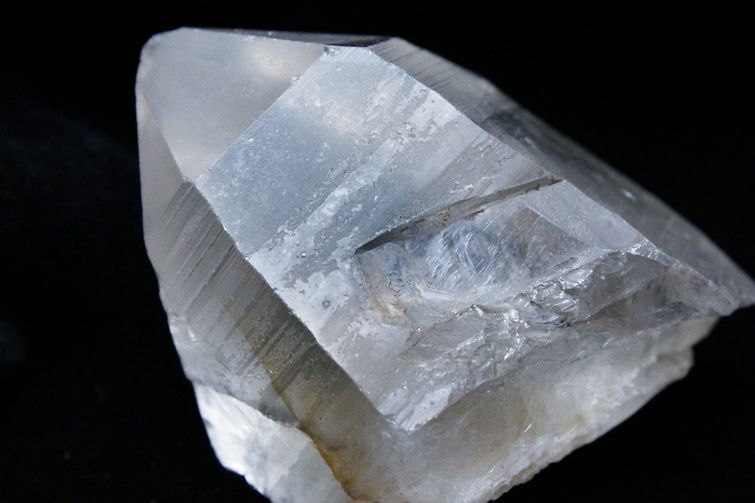 シトリン レムリアンシード水晶 原石 ミナスジェライス州コリント産 ※証明書付き[T370-4187] 4枚目