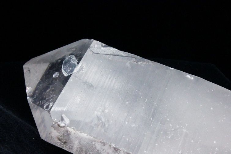 レムリアンシード水晶 原石 ミナスジェライス州コリント産 ※証明書付き[T370-4195] 3枚目