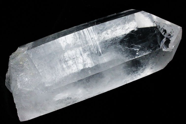 レムリアンシード水晶 原石 ミナスジェライス州コリント産 ※証明書付き[T370-4612] 3枚目