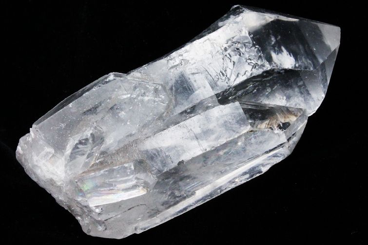 レムリアンシード 虹入り 水晶 原石 ミナスジェライス州コリント産 ※証明書付き[T370-4629] 2枚目