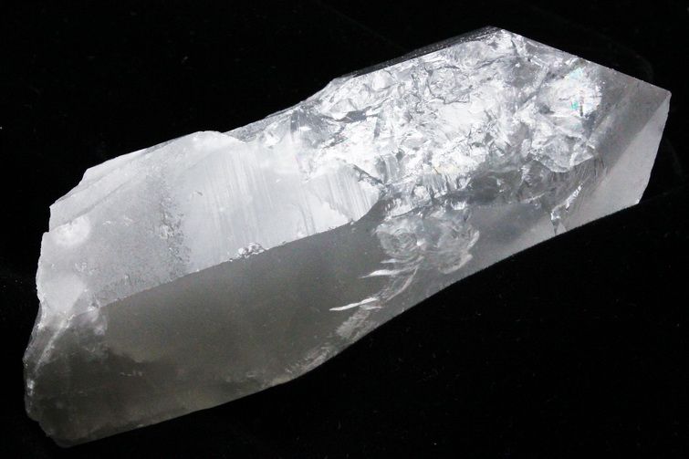 レムリアンシード ファントム水晶 原石 ミナスジェライス州コリント産 ※証明書付[T370-4633] 2枚目