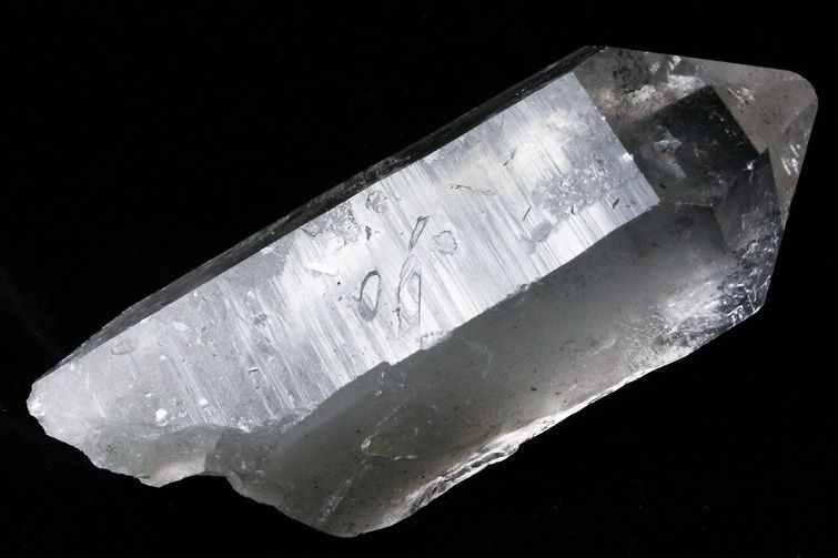 レムリアンシード ファントム水晶 原石 ミナスジェライス州コリント産 ※証明書付[T370-4635] 2枚目