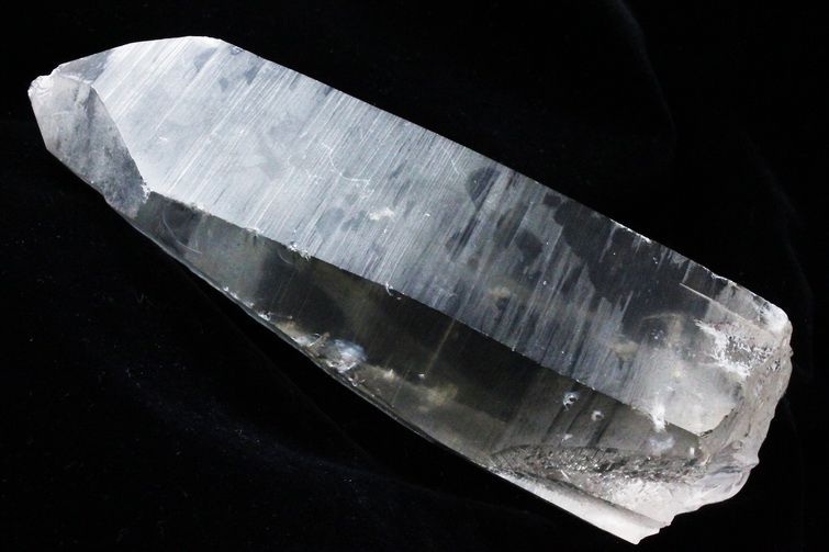 レムリアンシード水晶 原石 ミナスジェライス州コリント産 ※証明書付き[T370-4724] 3枚目