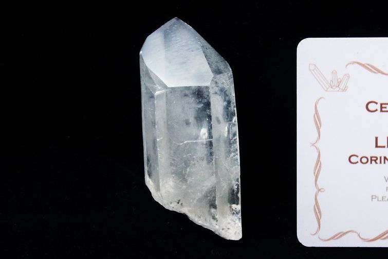 レムリアンシード水晶 原石 ミナスジェライス州コリント産 ※証明書付き[T370-4787] 1枚目