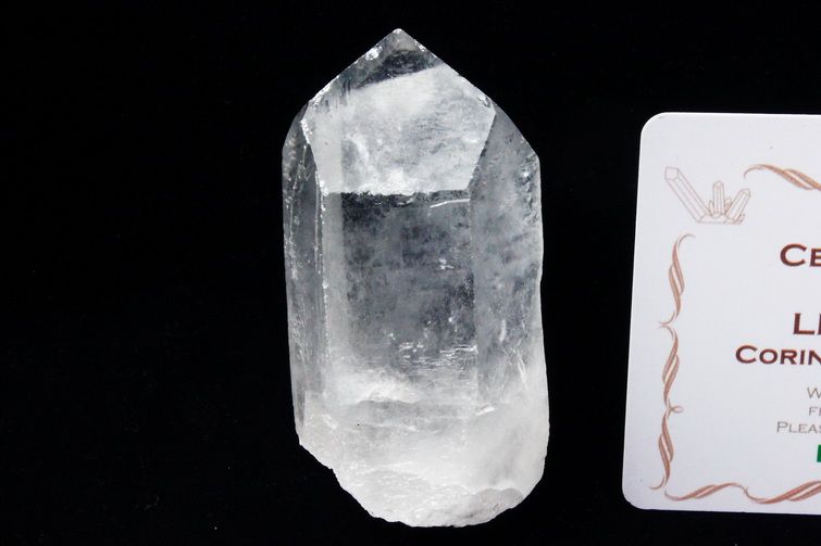 レムリアンシード水晶 原石 ミナスジェライス州コリント産 ※証明書付き[T370-4790] 1枚目