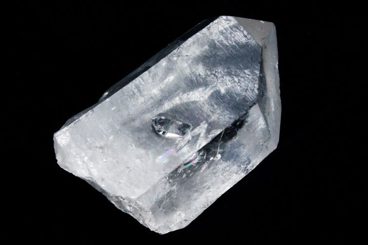 レムリアンシード水晶 原石 ミナスジェライス州コリント産 ※証明書付き[T370-4792] 2枚目