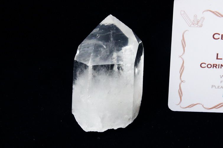 レムリアンシード水晶 原石 ミナスジェライス州コリント産 ※証明書付き[T370-4793] 1枚目