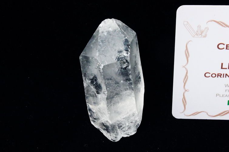 レムリアンシード水晶 原石 ミナスジェライス州コリント産 ※証明書付き[T370-4797] 1枚目