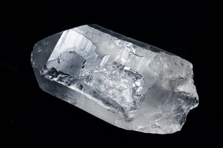 レムリアンシード水晶 原石 ミナスジェライス州コリント産 ※証明書付き[T370-4797] 2枚目