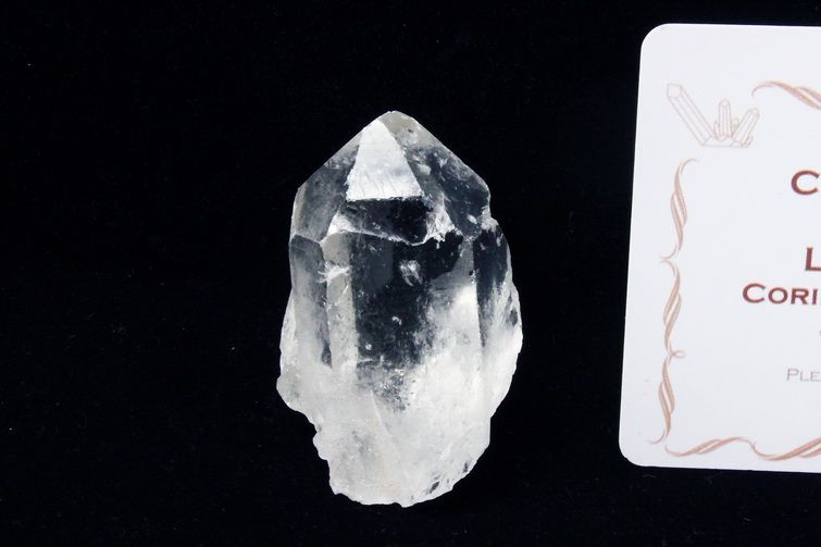 レムリアンシード水晶 原石 ミナスジェライス州コリント産 ※証明書付き[T370-4800] 1枚目