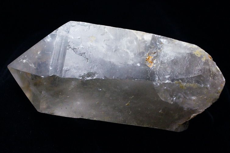 シトリン レムリアンシード水晶 原石 ミナスジェライス州コリント産 ※証明書付き[T370-4814] 2枚目