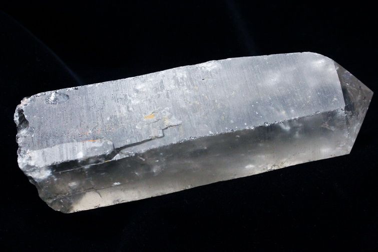 シトリン レムリアンシード水晶 原石 ミナスジェライス州コリント産 ※証明書付き[T370-4818] 3枚目