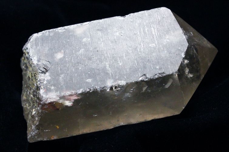 シトリン レムリアンシード水晶 原石 ミナスジェライス州コリント産 ※証明書付き[T370-4819] 3枚目