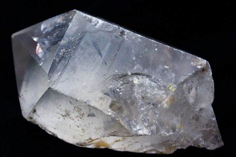 シトリン レムリアンシード水晶 原石 ミナスジェライス州コリント産 ※証明書付き[T370-4820] 3枚目