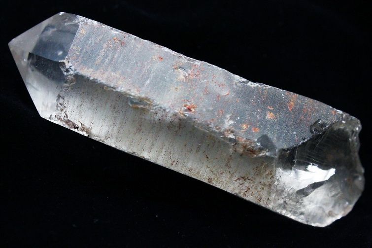 シトリン レムリアンシード水晶 原石 ミナスジェライス州コリント産 ※証明書付き[T370-4825] 3枚目