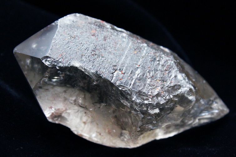 シトリン レムリアンシード水晶 原石 ミナスジェライス州コリント産 ※証明書付き[T370-4829] 2枚目