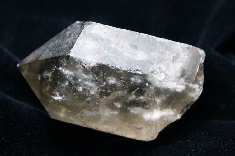 シトリン レムリアンシード水晶 原石 ミナスジェライス州コリント産 ※証明書付き[T370-4833] 2枚目