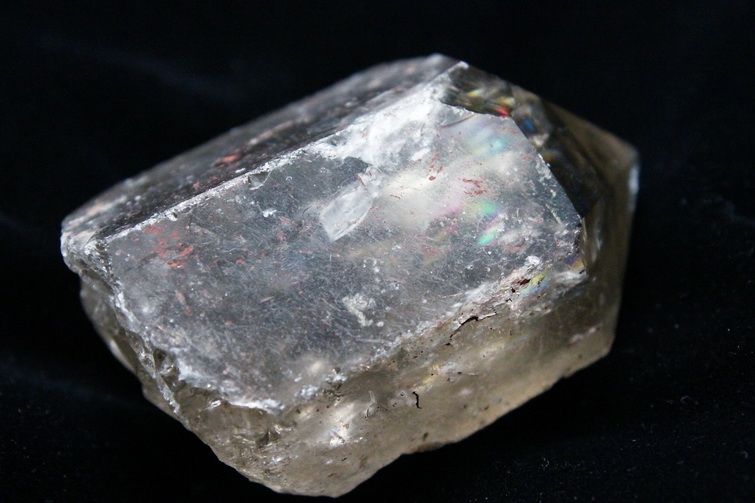 シトリン レムリアンシード水晶 原石 ミナスジェライス州コリント産 ※証明書付き[T370-4833] 3枚目